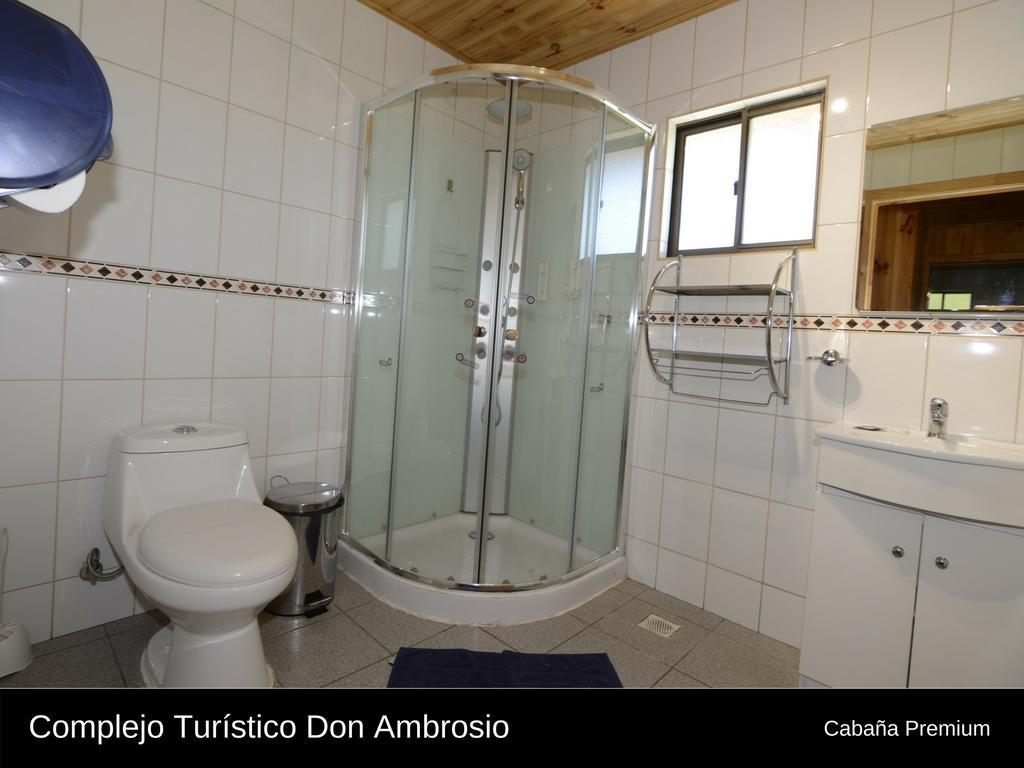 Cabanas Turismo Don Ambrosio El Manzano  Dış mekan fotoğraf