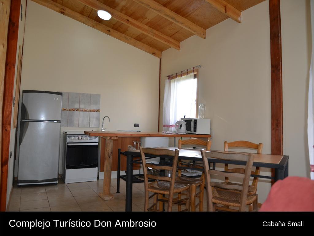 Cabanas Turismo Don Ambrosio El Manzano  Dış mekan fotoğraf